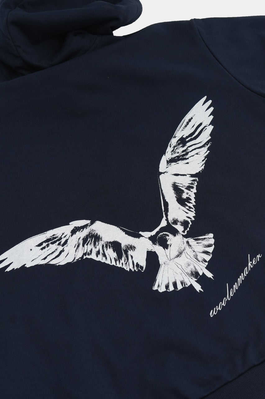 FREE SEAGULL Terry hoodie