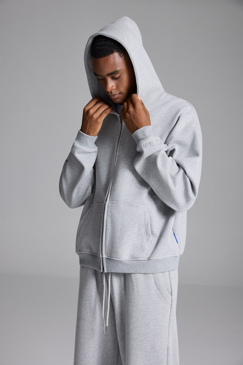 LINDEN Zip Jacket Grey