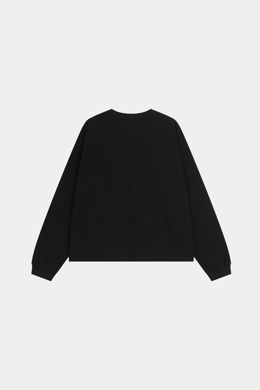 BASIC SWEATSHIRT BLACK