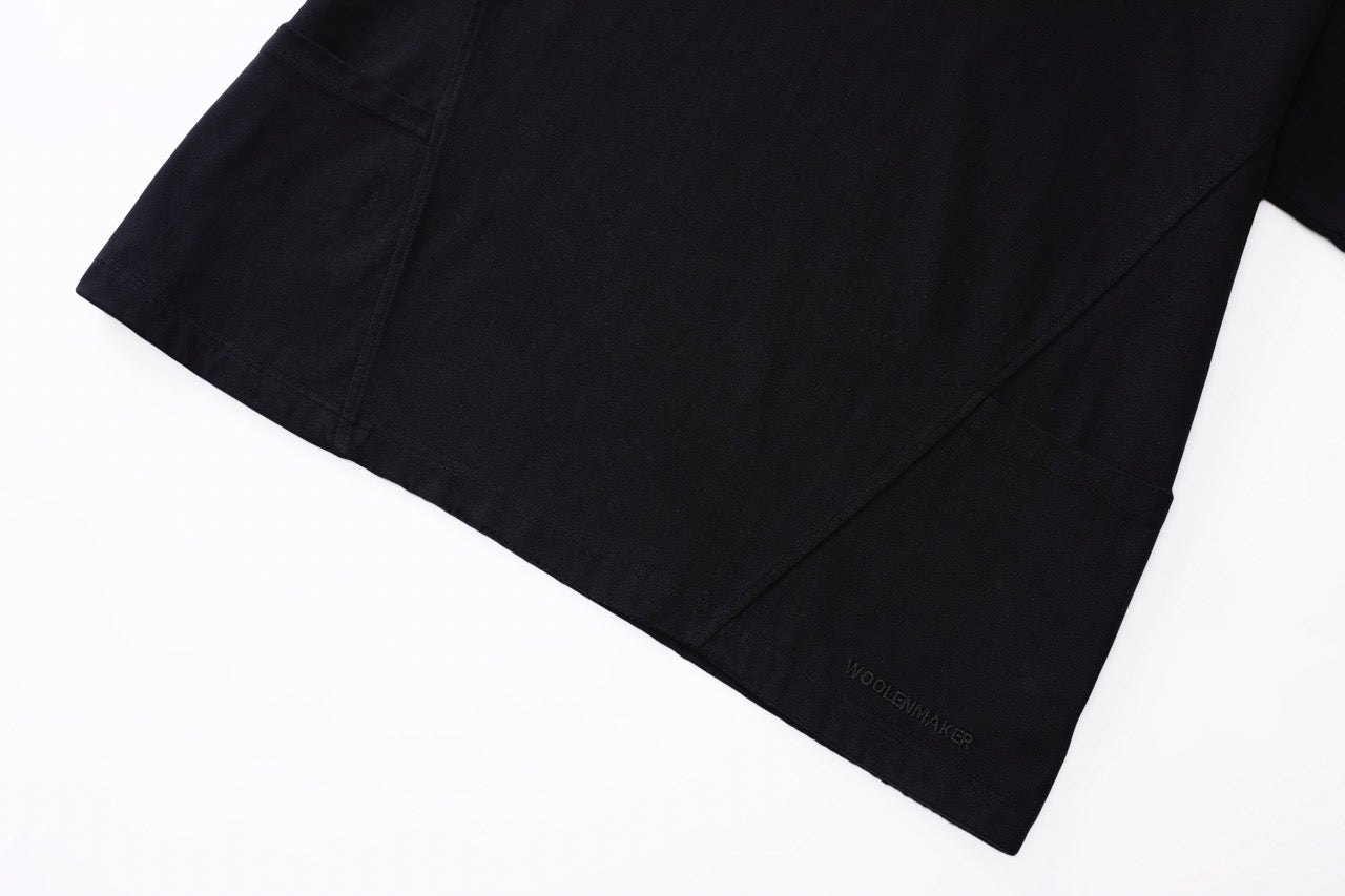 Two-Pack Cropped Tee Black