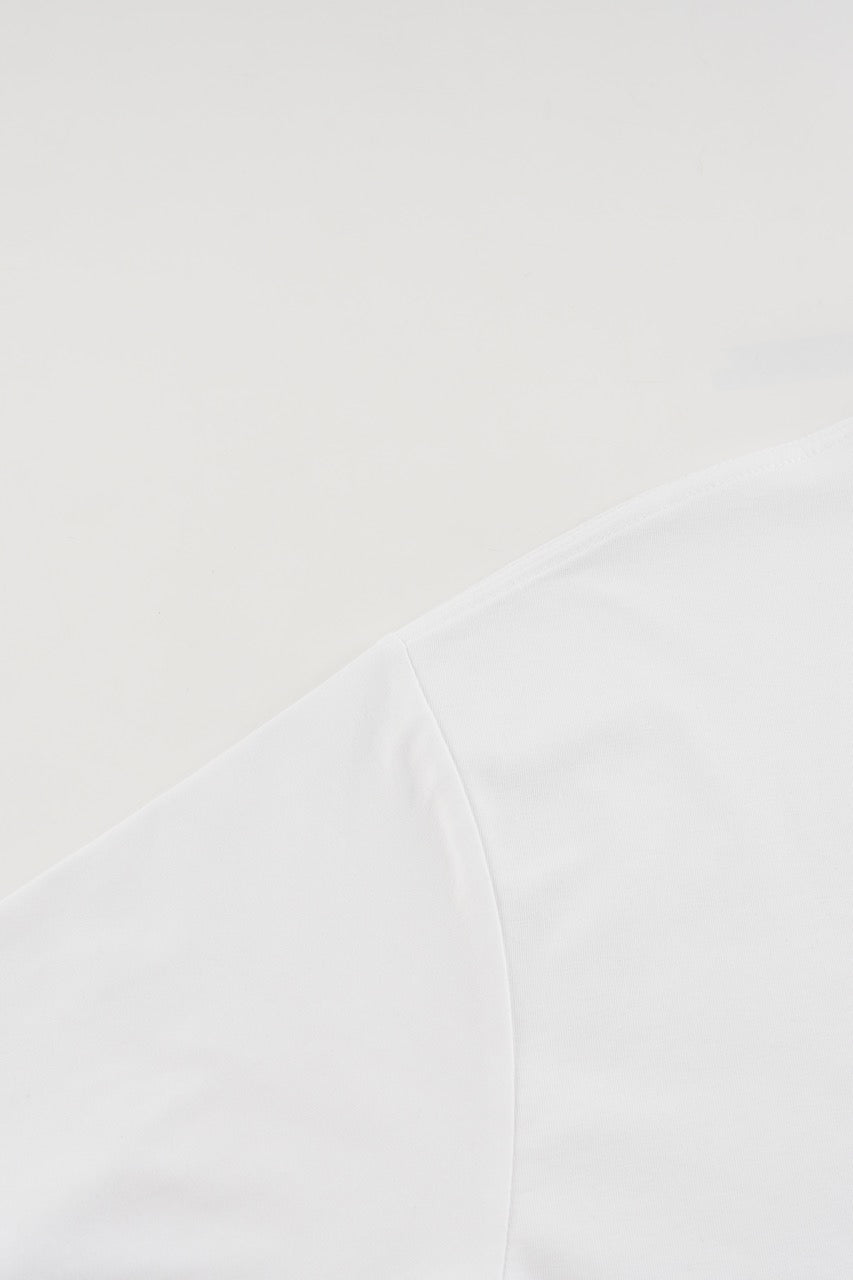 Drop Shoulder T-shirt White