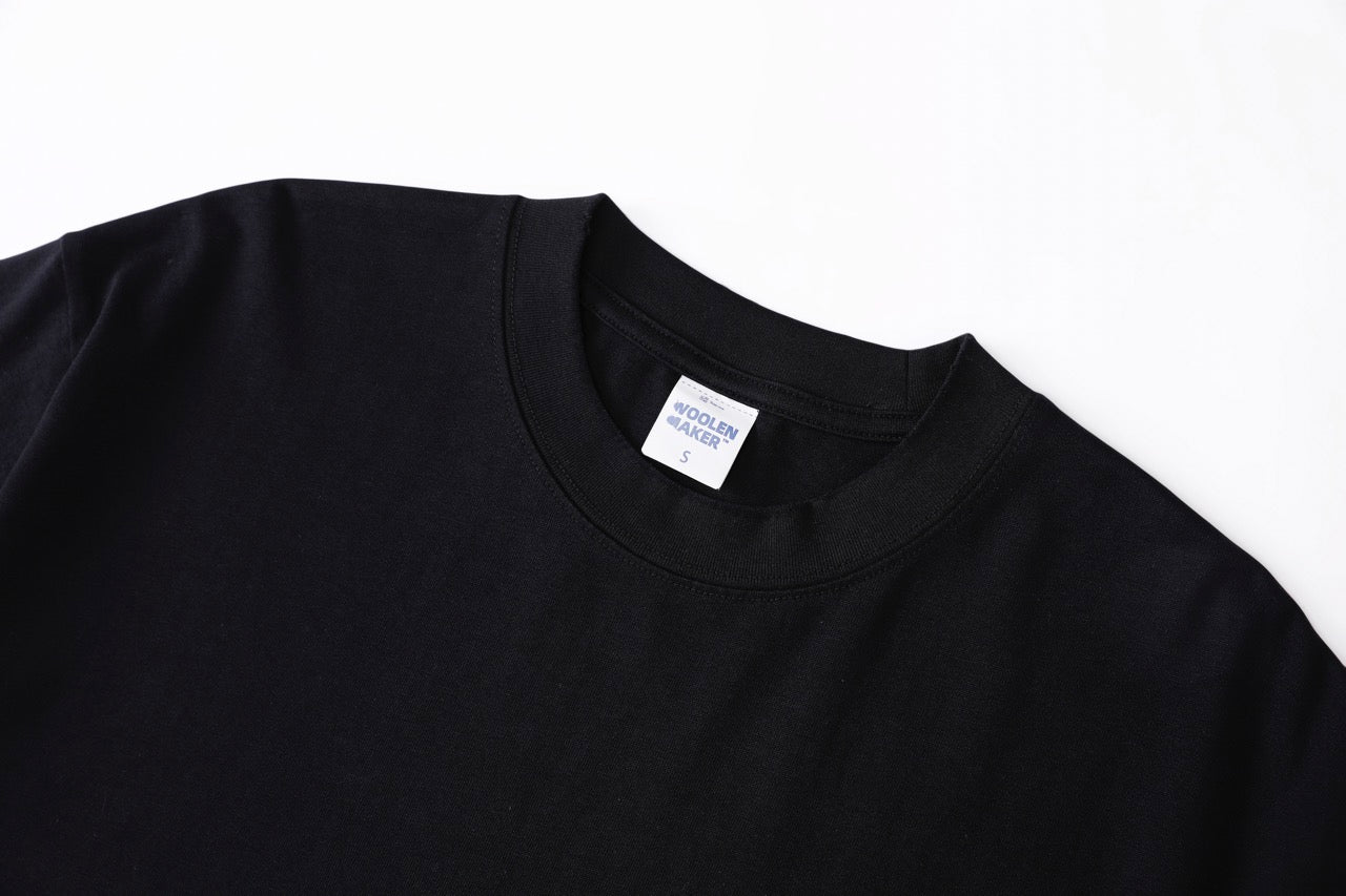 Two-Pack Cropped Tee Black