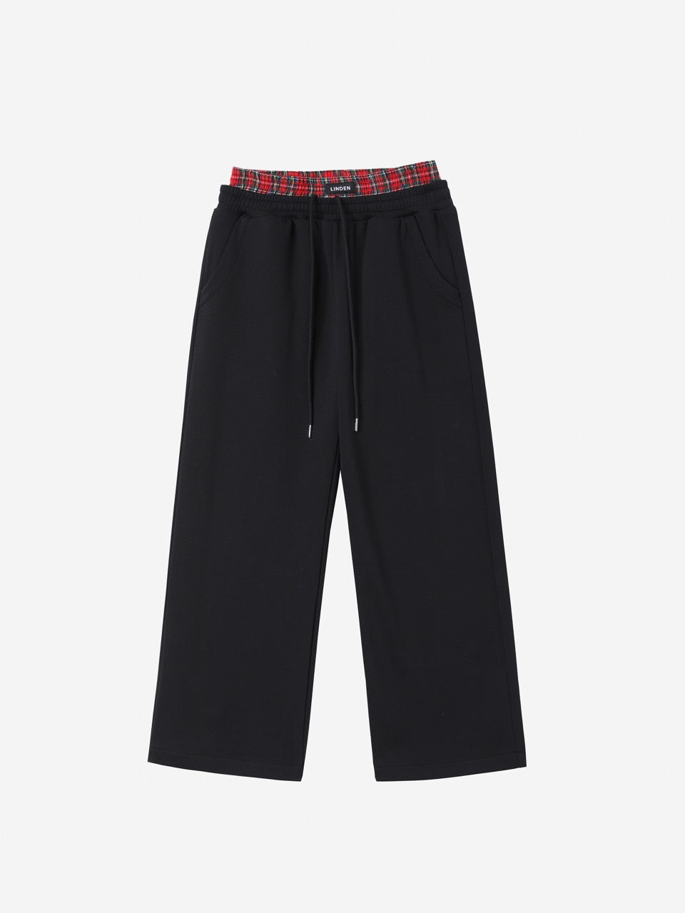 LINDEN Boxer Sweatpants Black