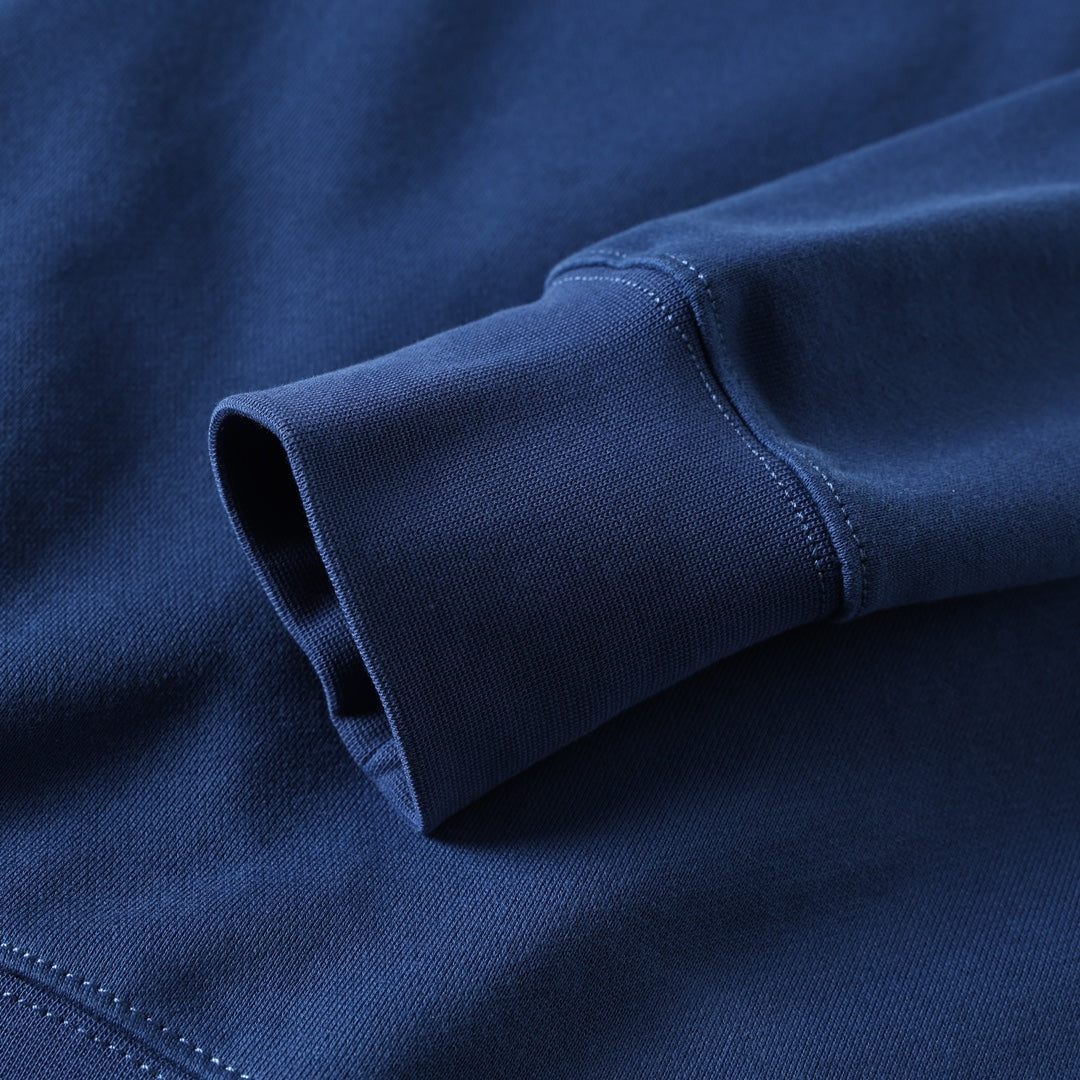 Basic Cotton Hoodie Green