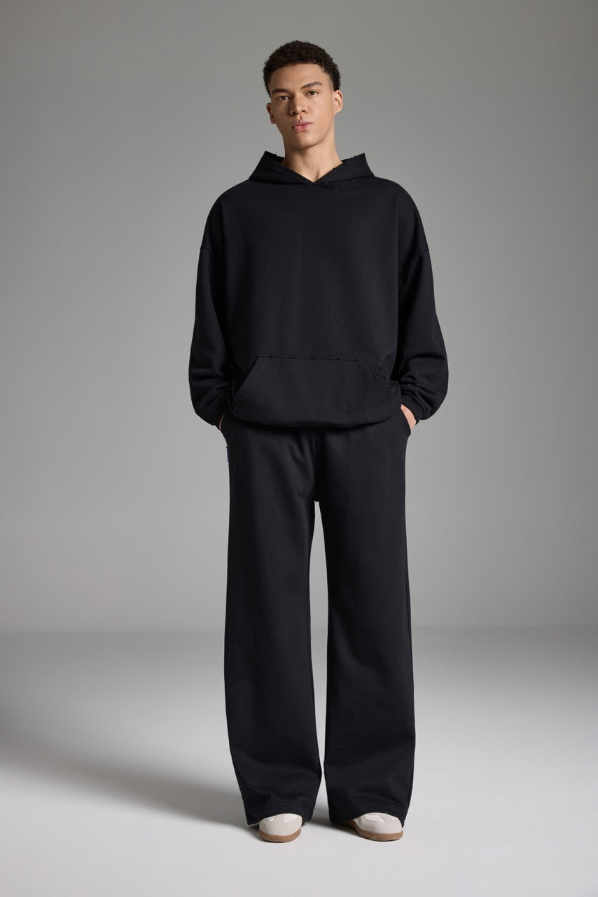 Cropped Hoodie Black