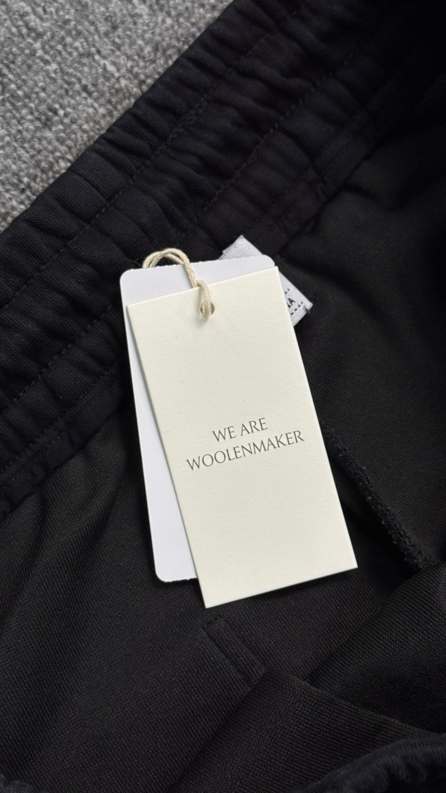 Culottes en tricot scuba Noir Rétro