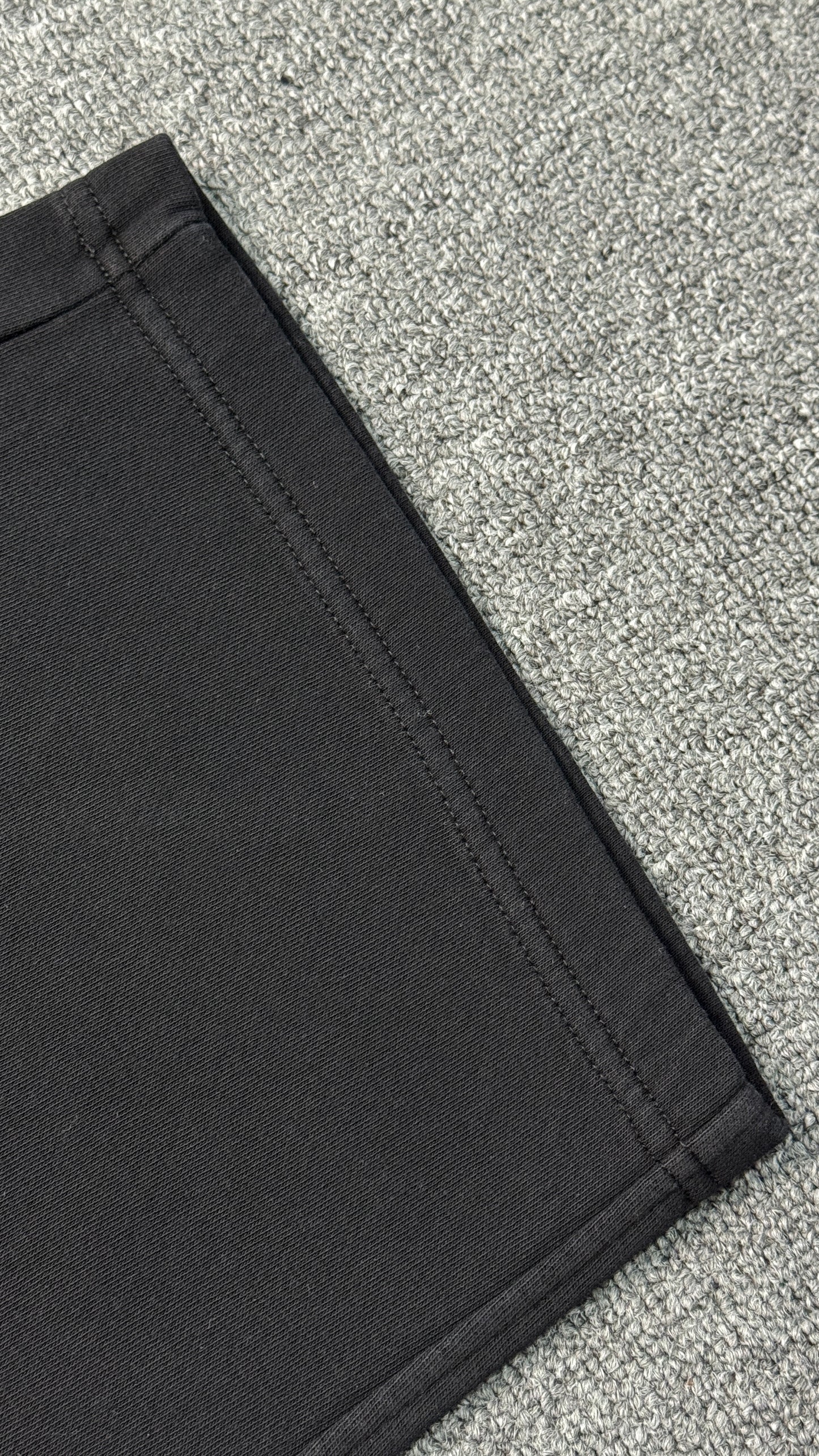 Culottes en tricot scuba Noir Rétro