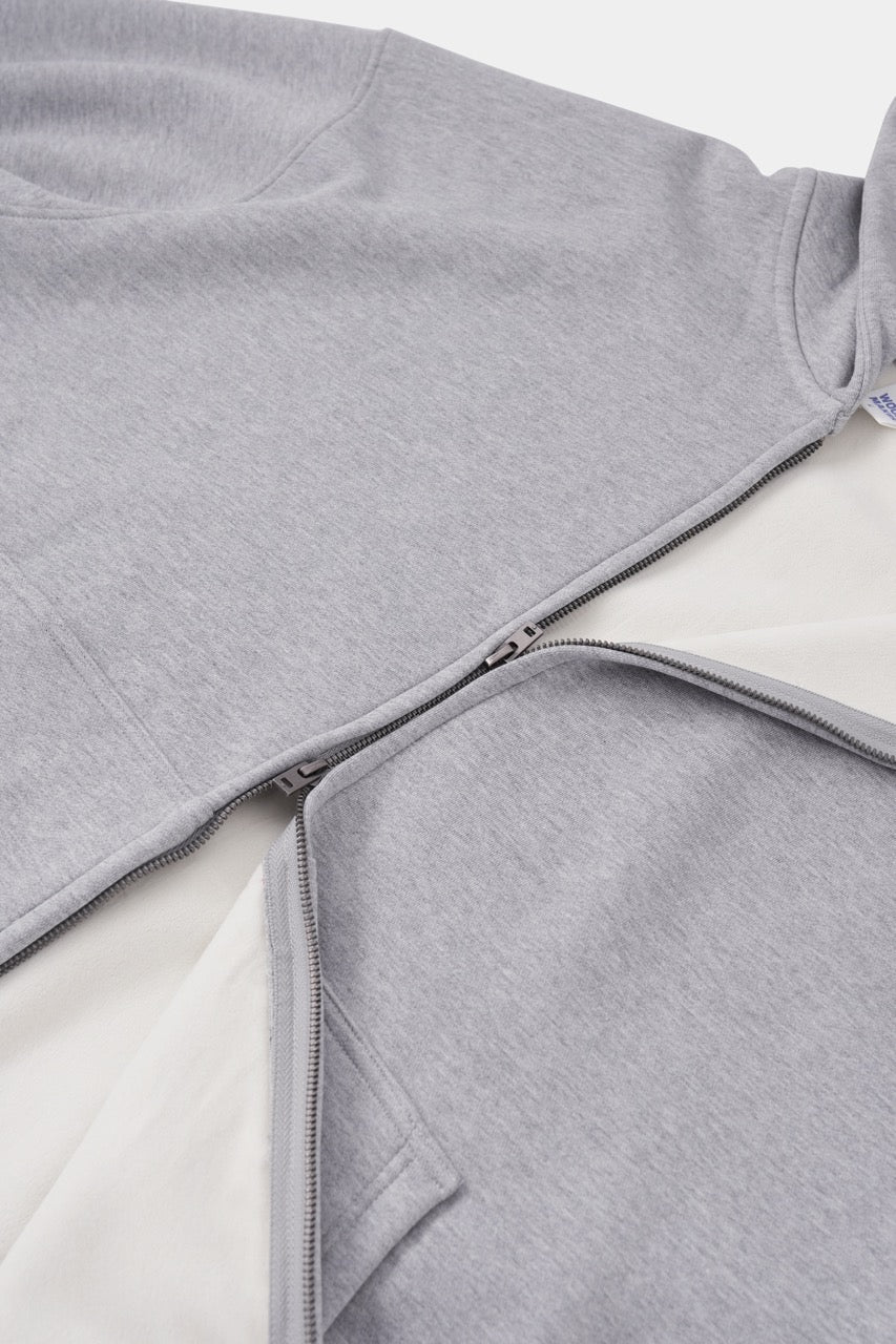Veste zippée LINDEN grise
