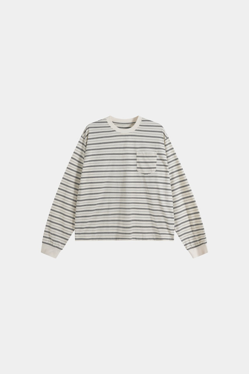 Stripe Long Sleeve - Cream