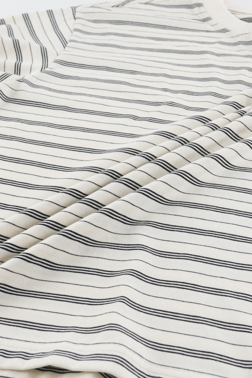 Stripe Long Sleeve - Cream