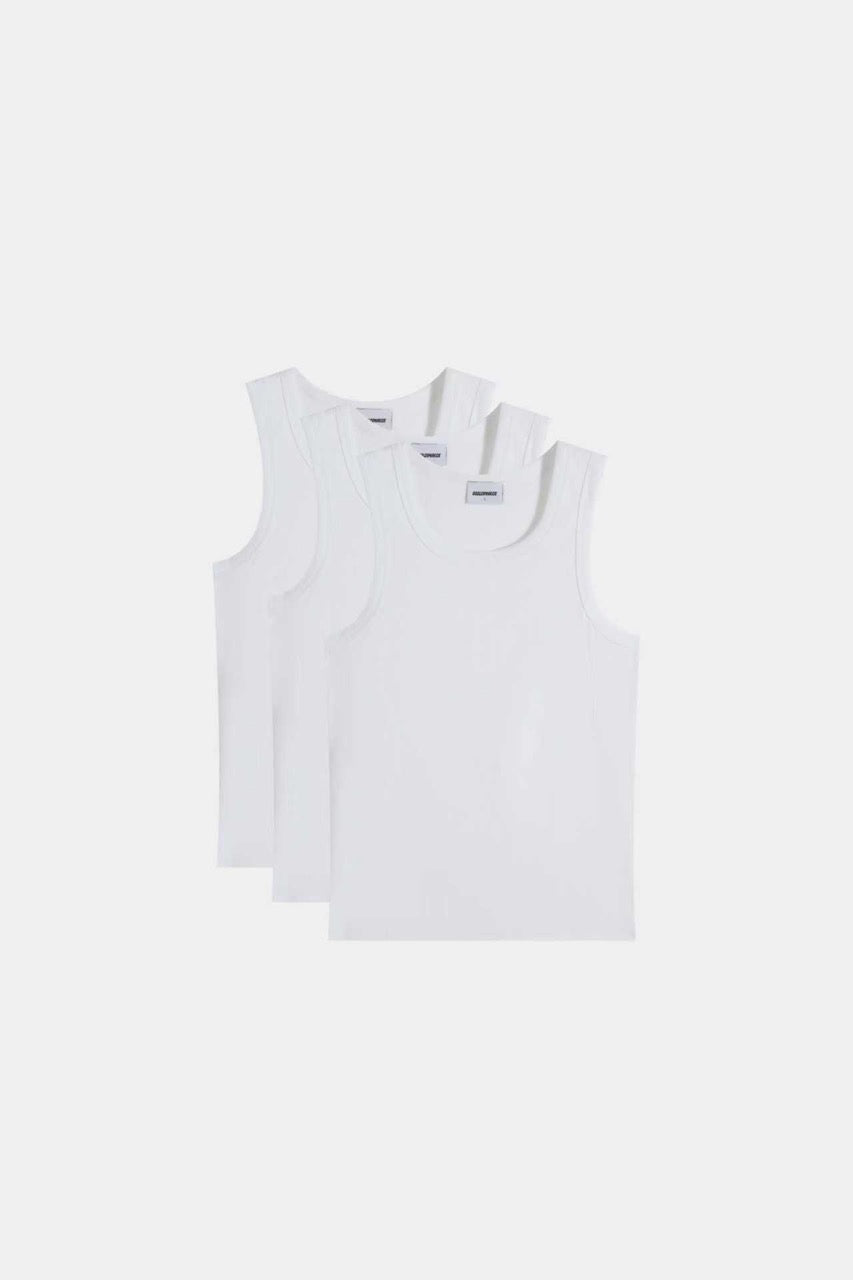 TANK TOP PACK - White
