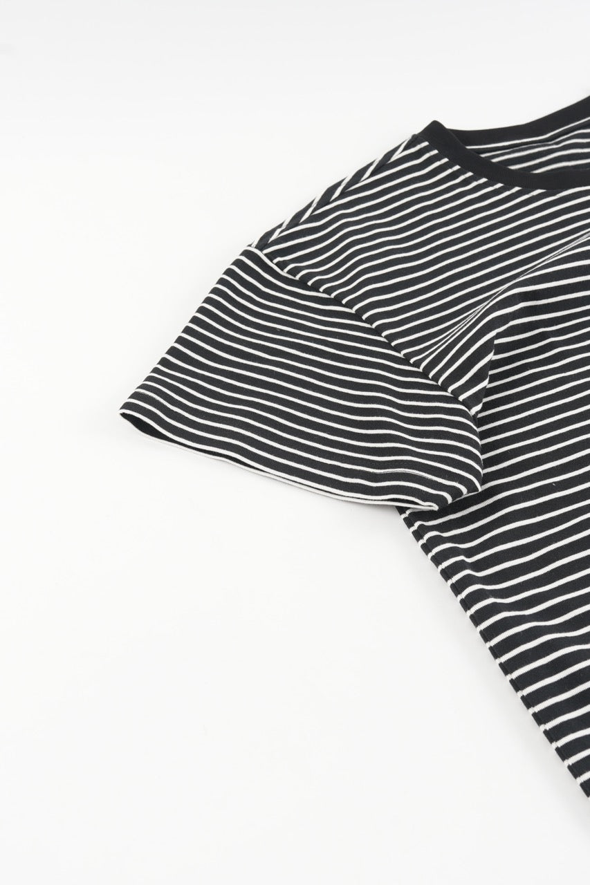 Striped Tshirt - Black