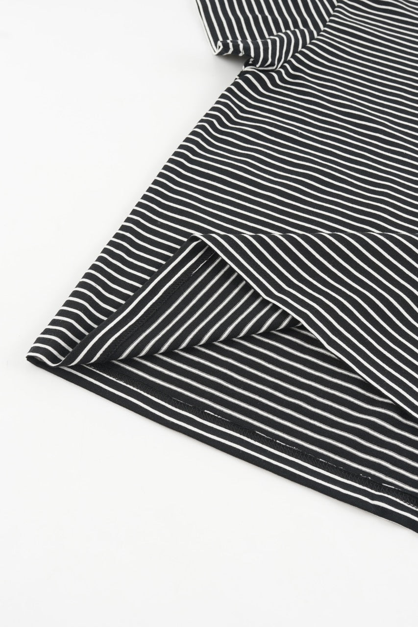 Striped Tshirt - Black
