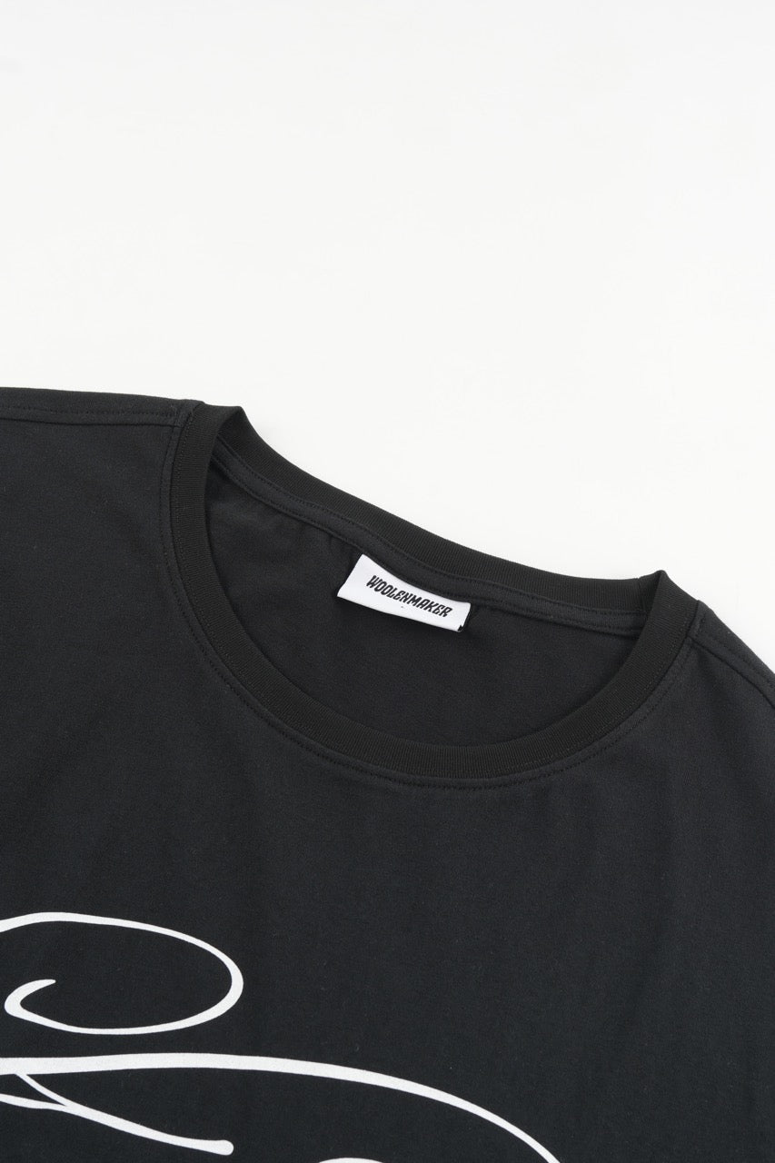Cropped Tshirt - Black
