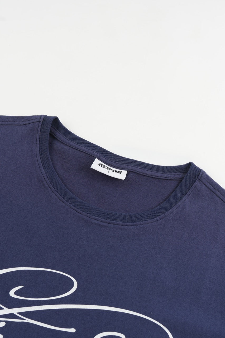 Cropped Tshirt - Navy