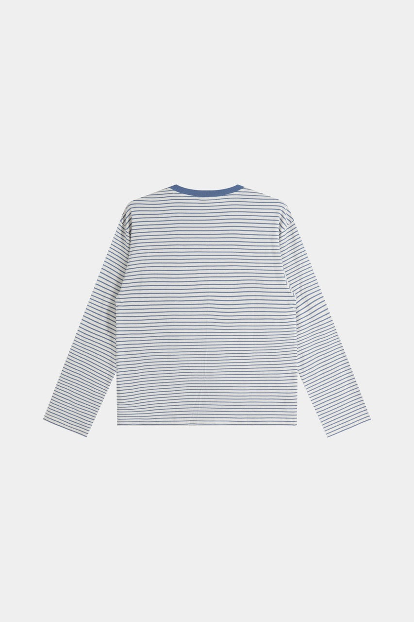 Striped Long Sleeve - Blue