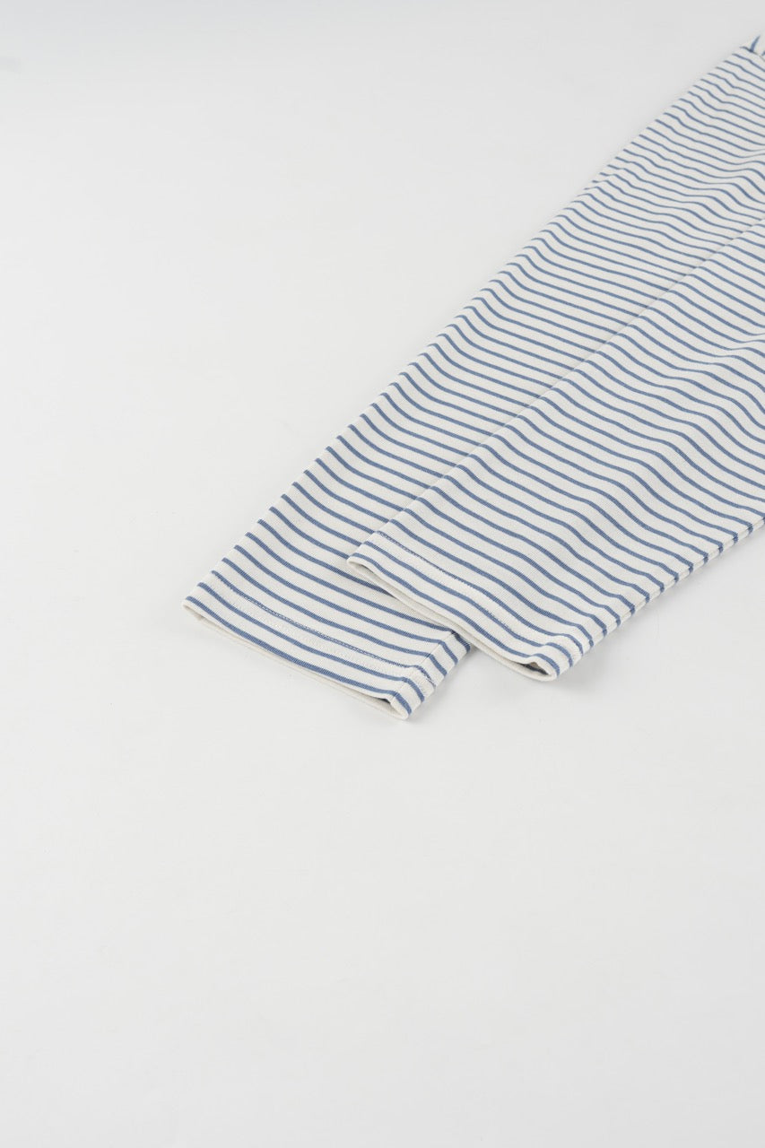 Striped Long Sleeve - Blue
