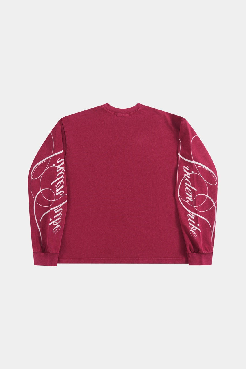 LINDEN SWEATSHIRT Burgundy Red