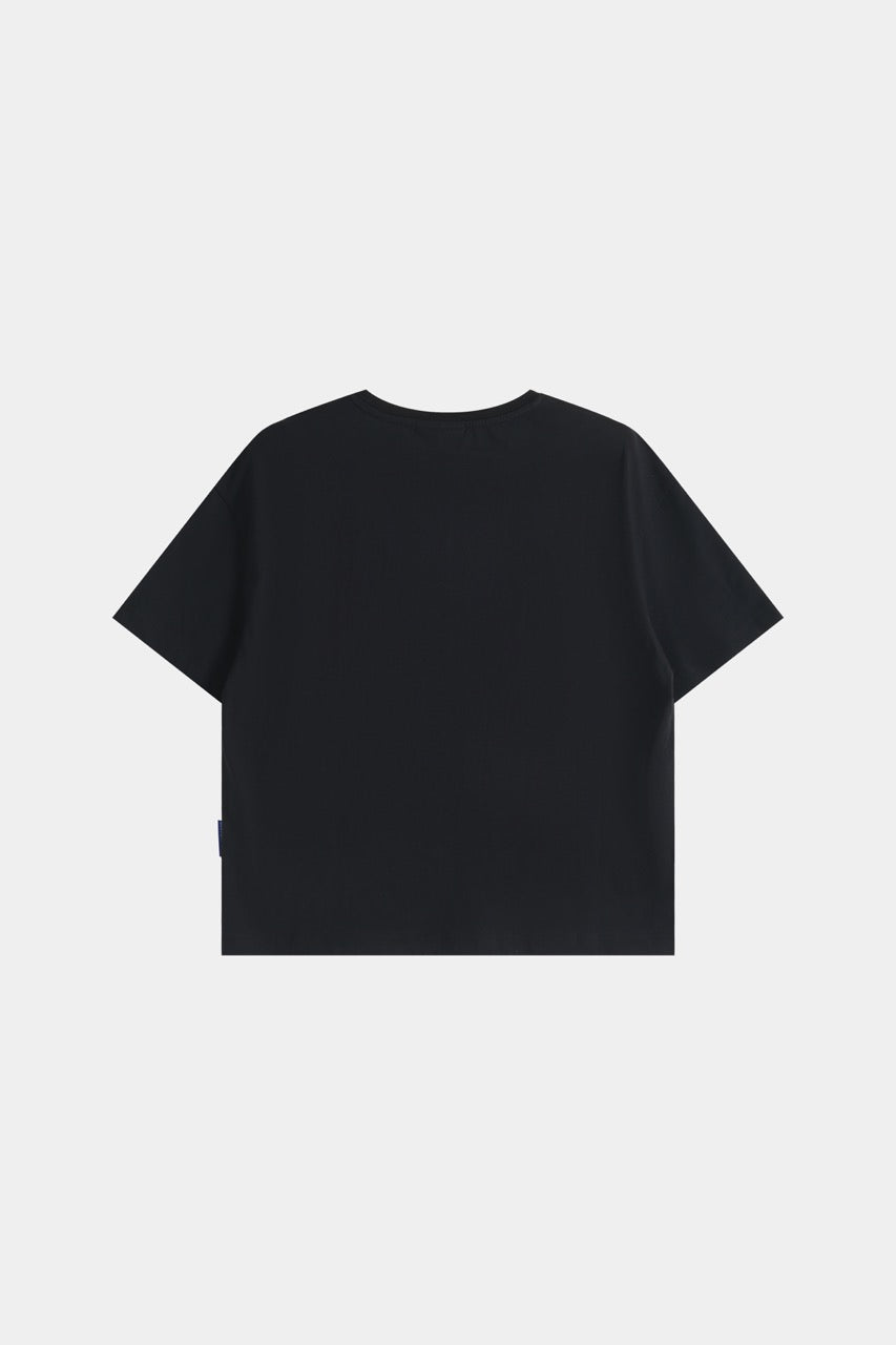 Camiseta corta - Negra