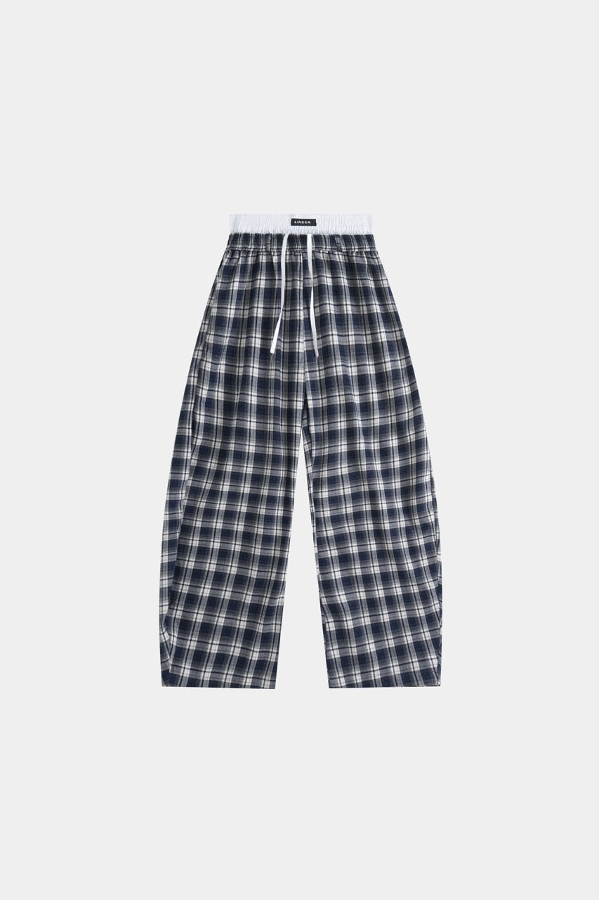Pantalon de survêtement à double ceinture - Flanelle
