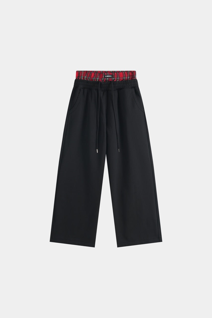 LINDEN Boxer Sweatpants - Black