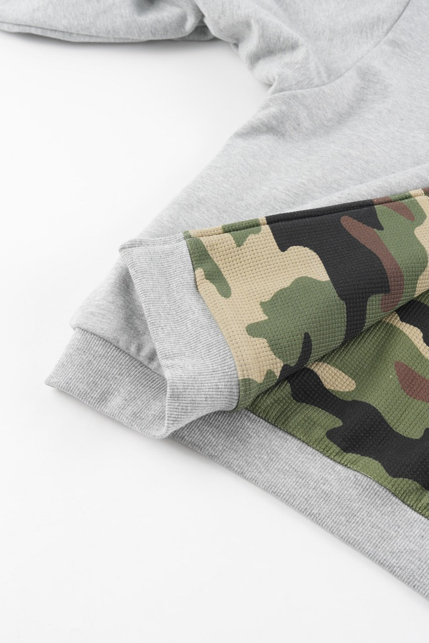 Reversible Zip Up Jacket - Camo