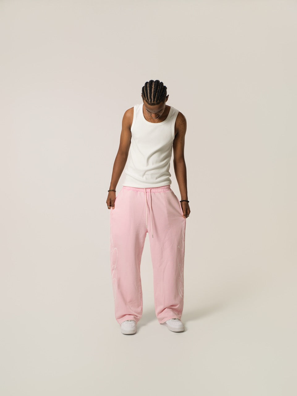 Baggy Sweatpants - Pink
