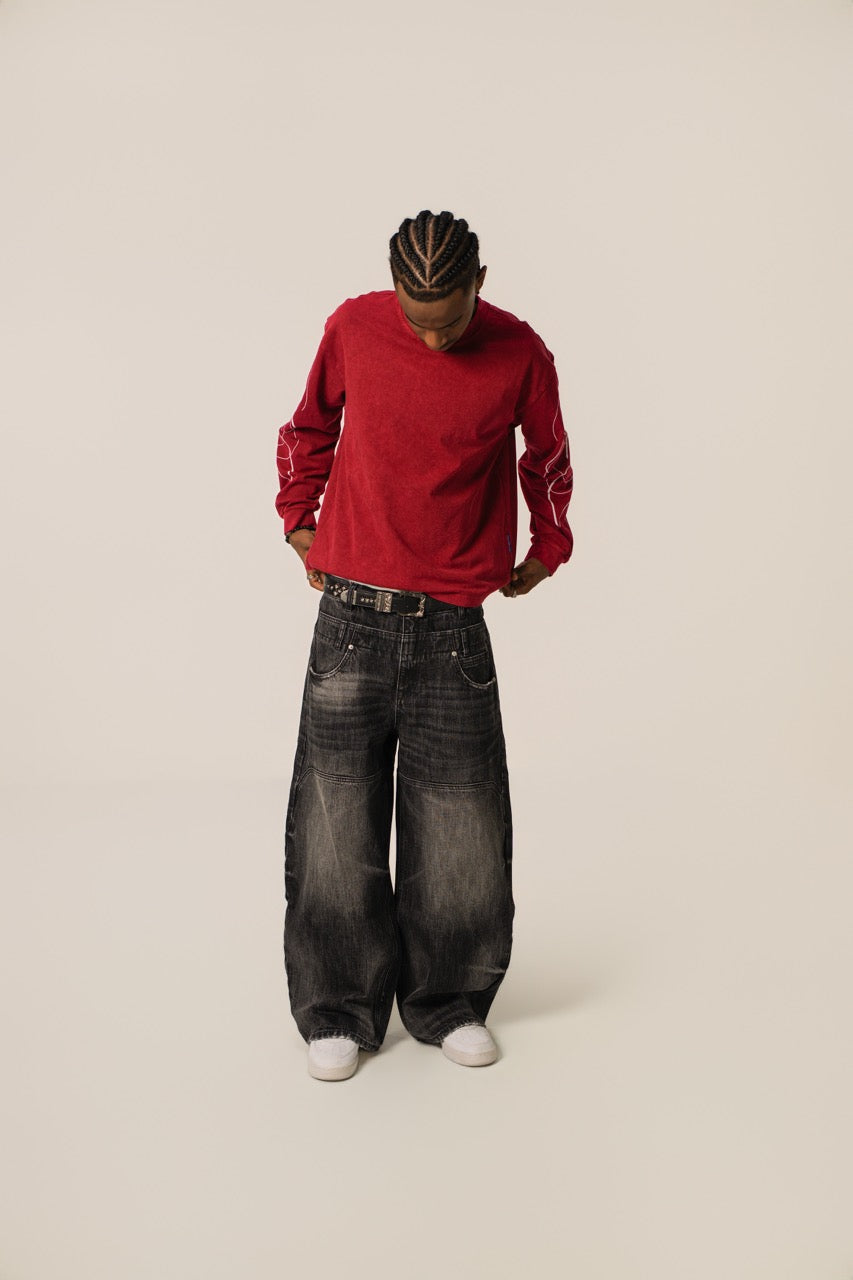 「PRE-ORDER」 Double Waist Selvage Denim - Vintage