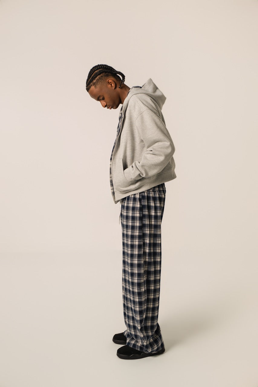 Reversible Zip Up Jacket - Navy
