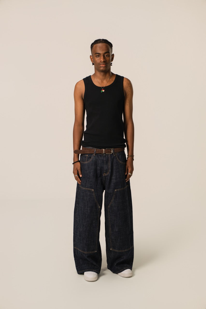 Double Knee Selvage Denim