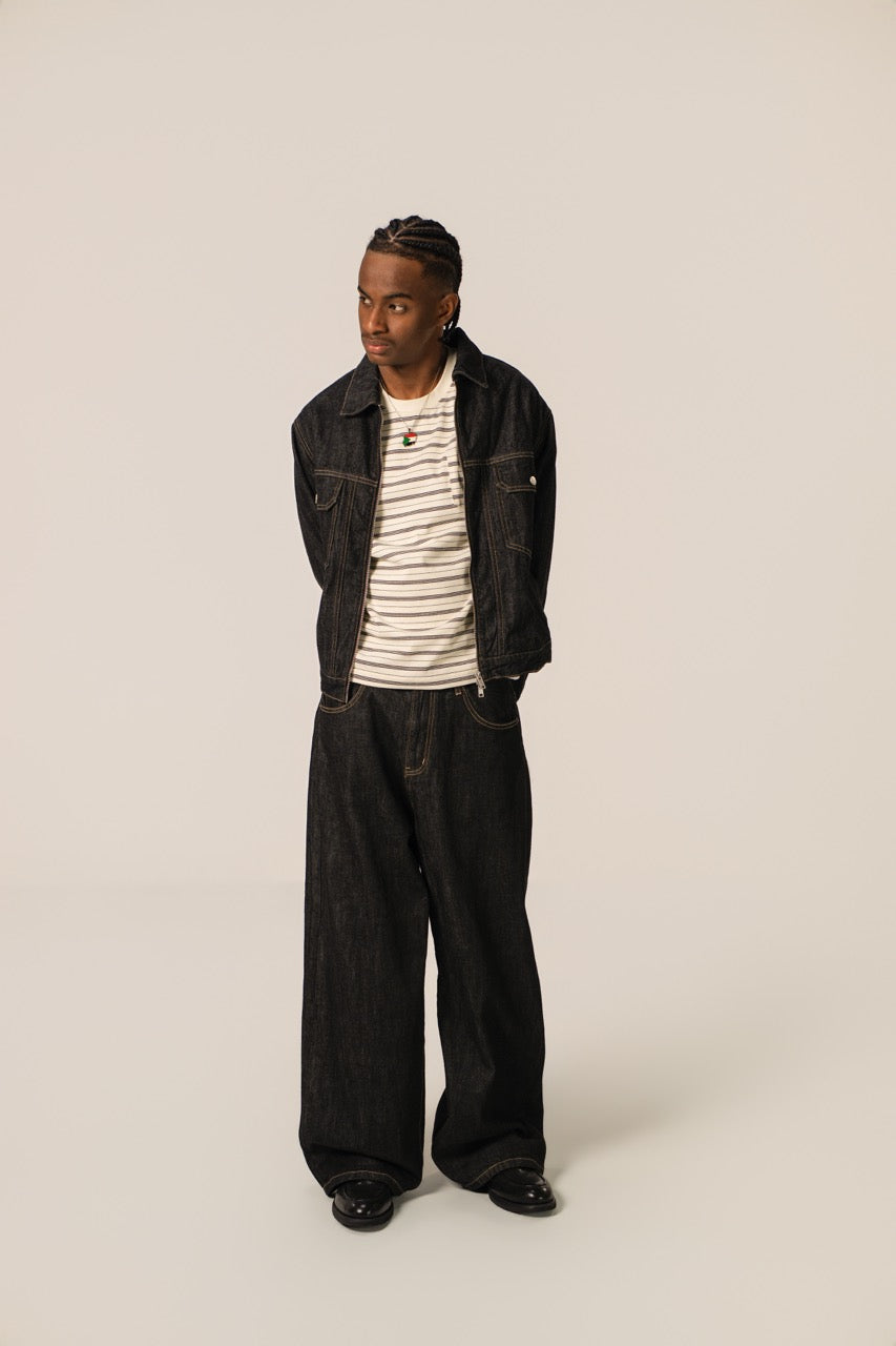 Baggy Raw Selvedge Denim