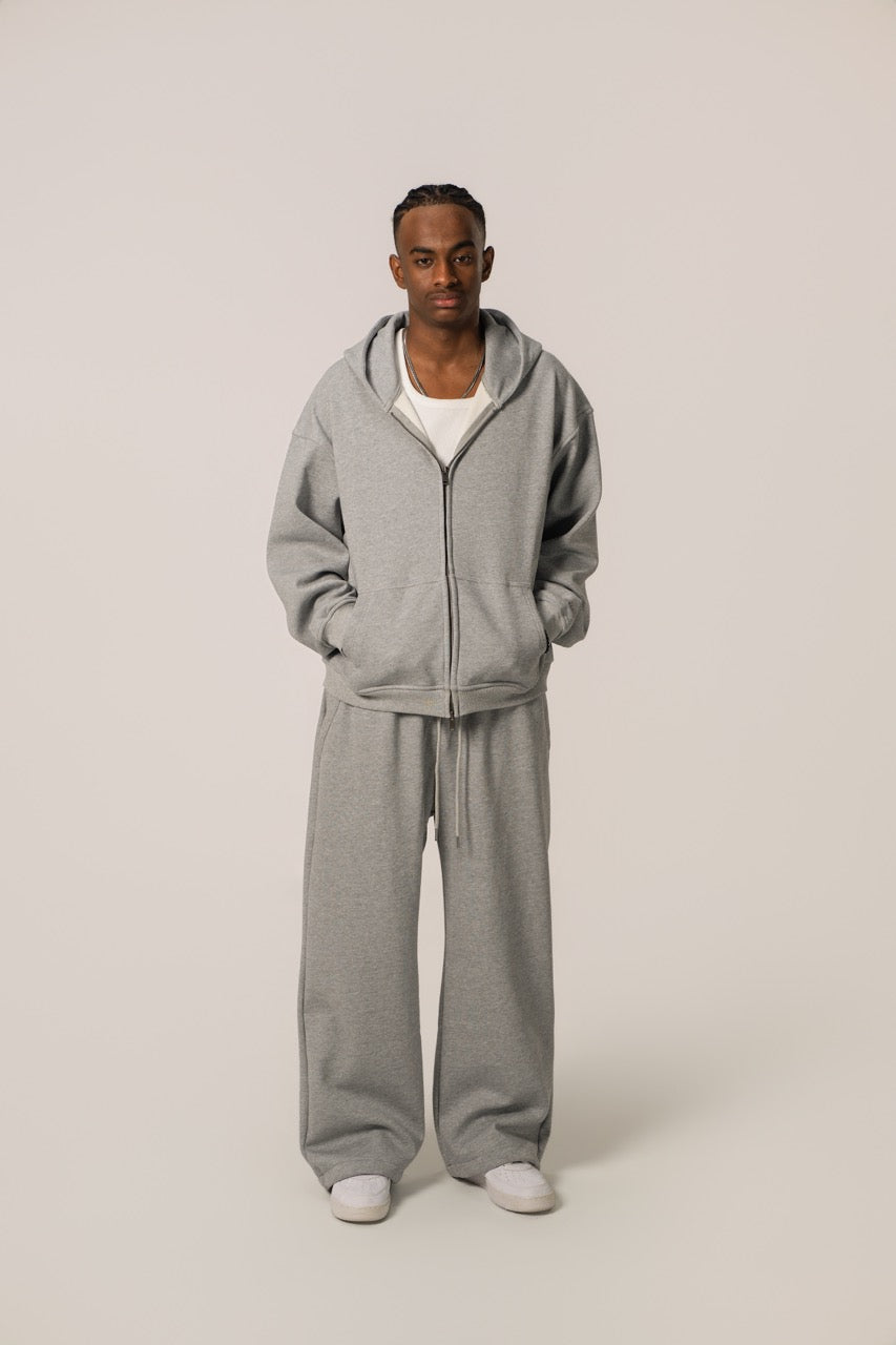 LINDEN Zip Jacket Grey