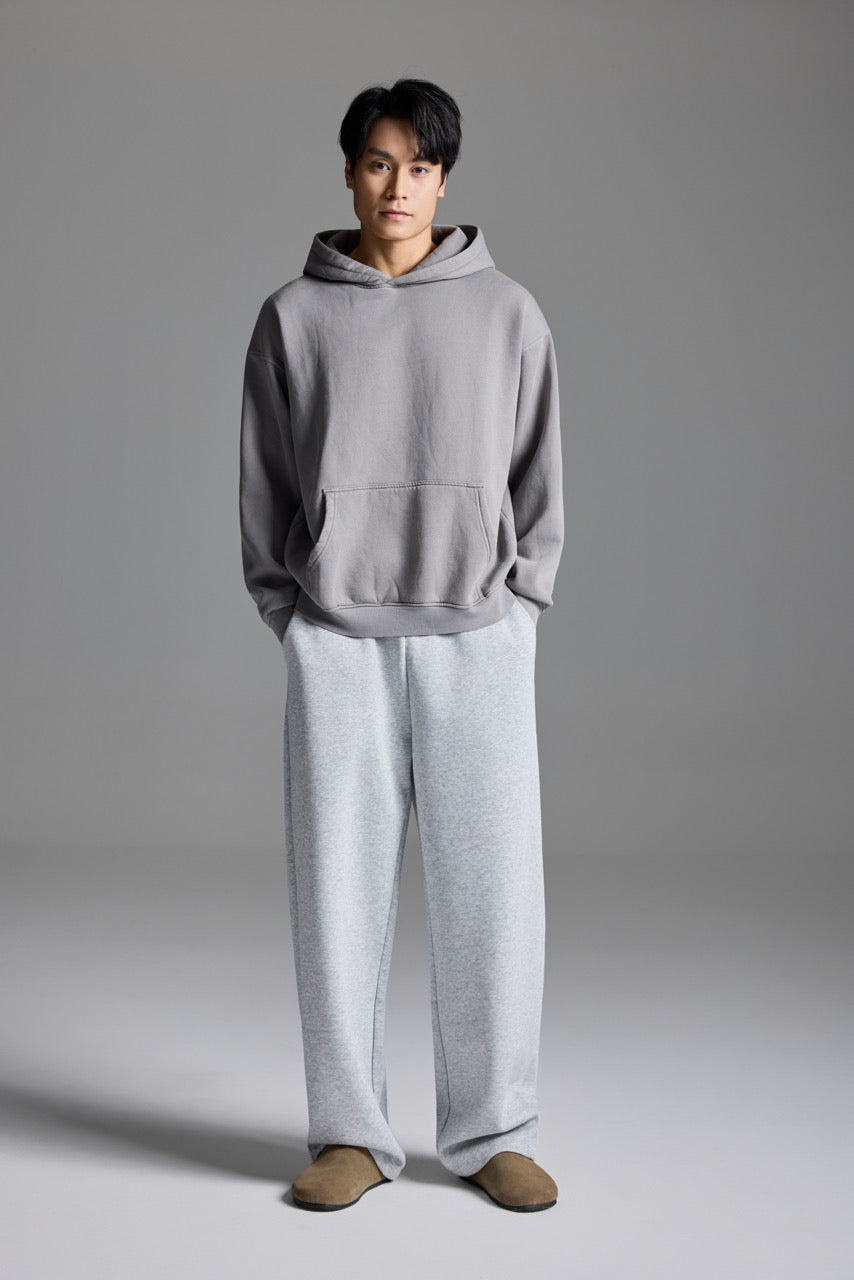 Basic vintage hoodie Grey