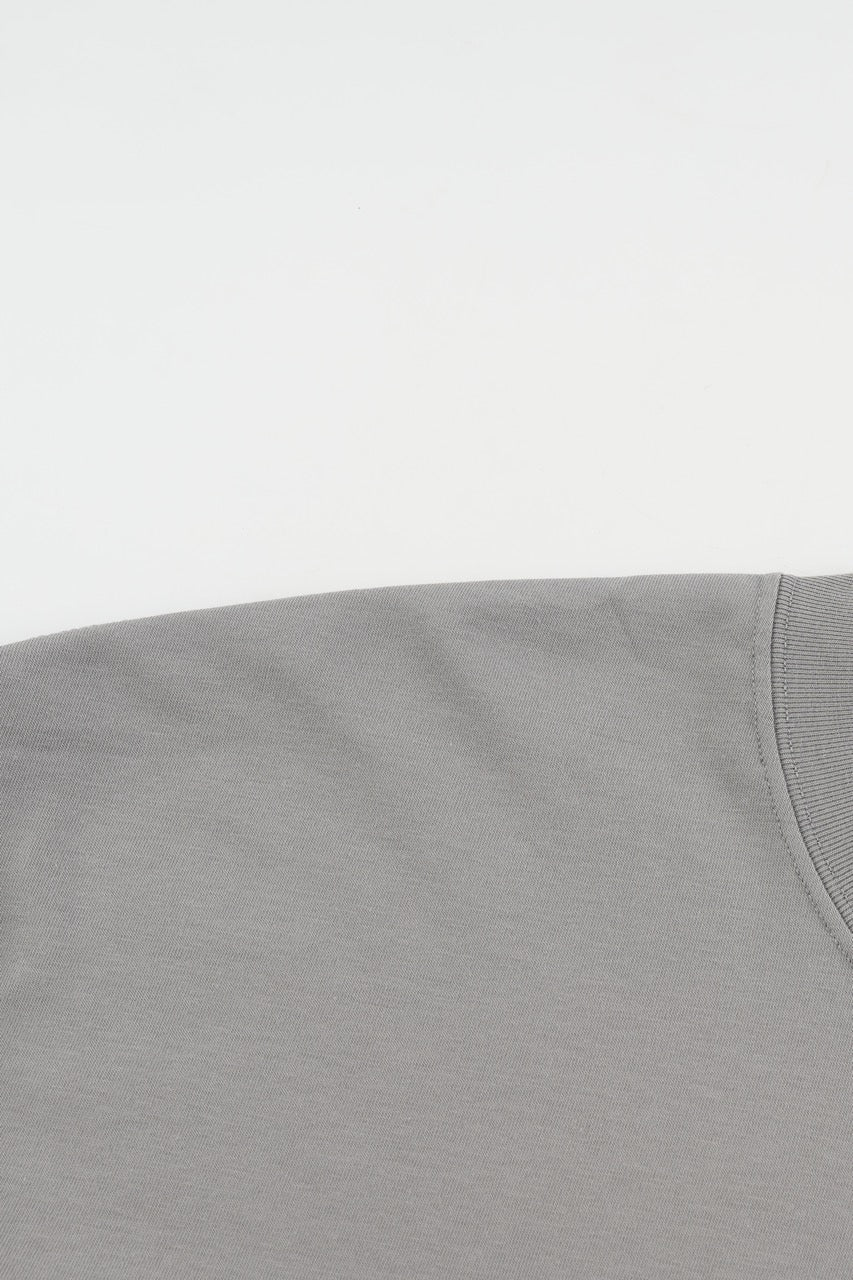 Drop Shoulder T-shirt Midgrey