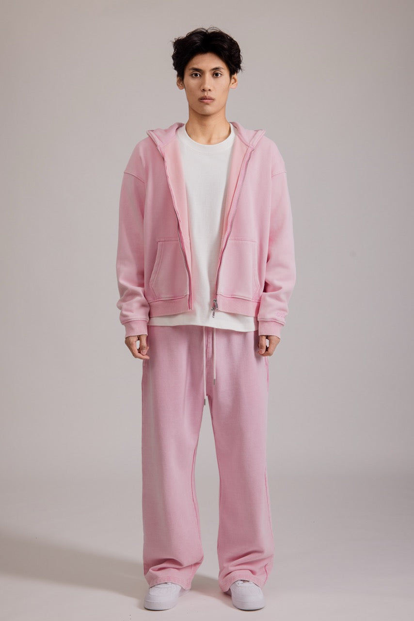 Washed Basic Sweatpants PINK