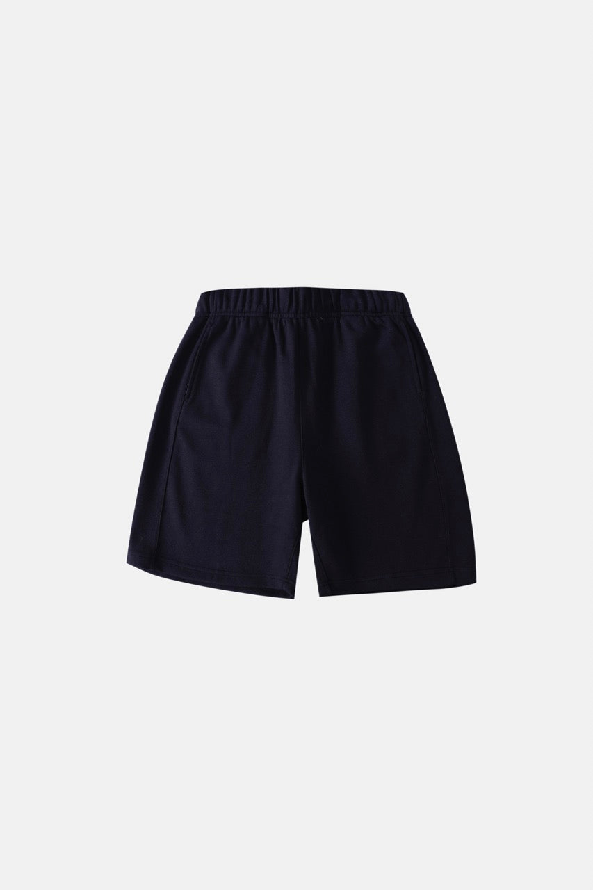 Scuba Knit Shorts Navy