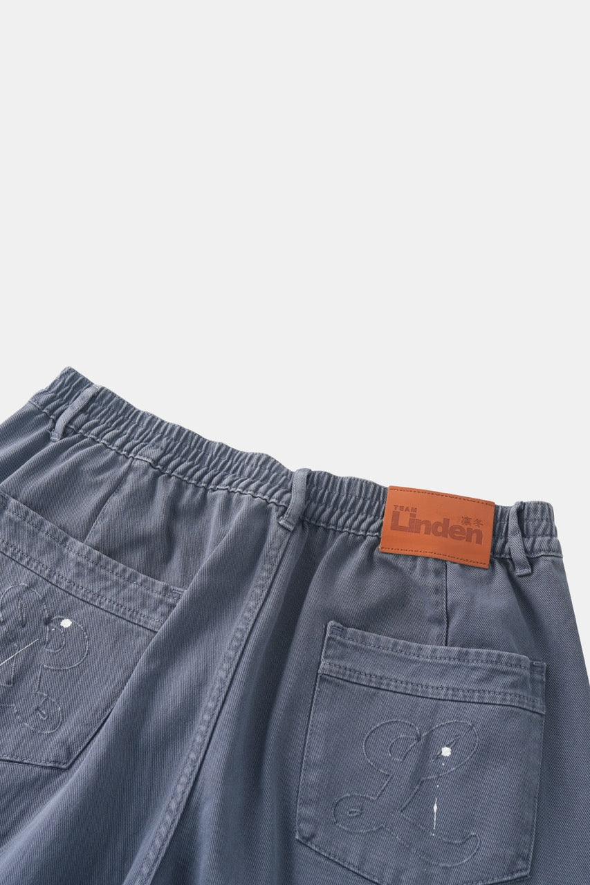 Pantalones de pintor AZUL