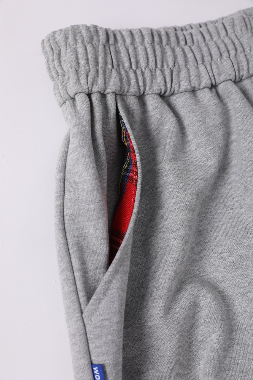 LINDEN Straight Sweatpants Grey