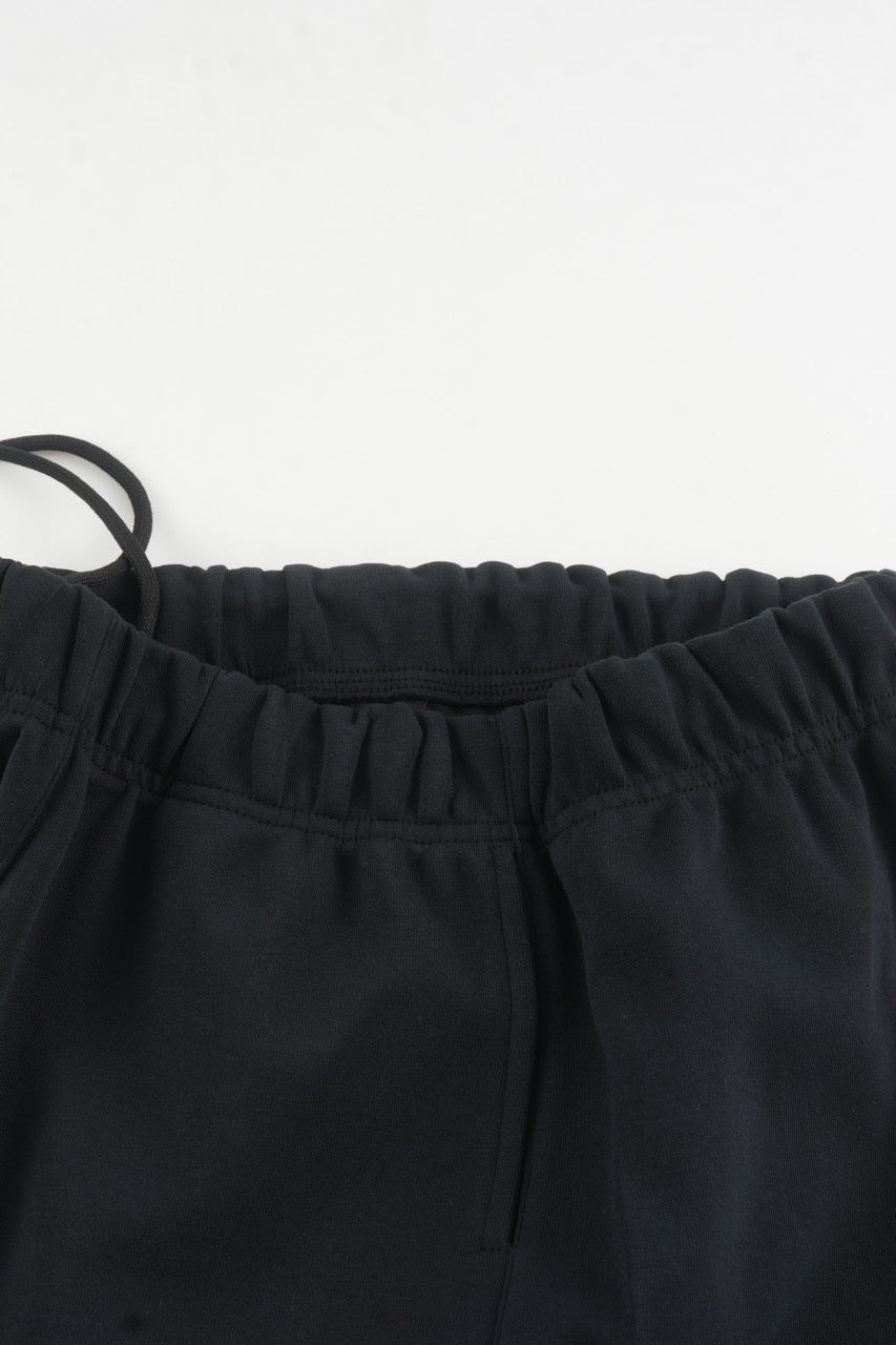 Scuba Knit Shorts Black