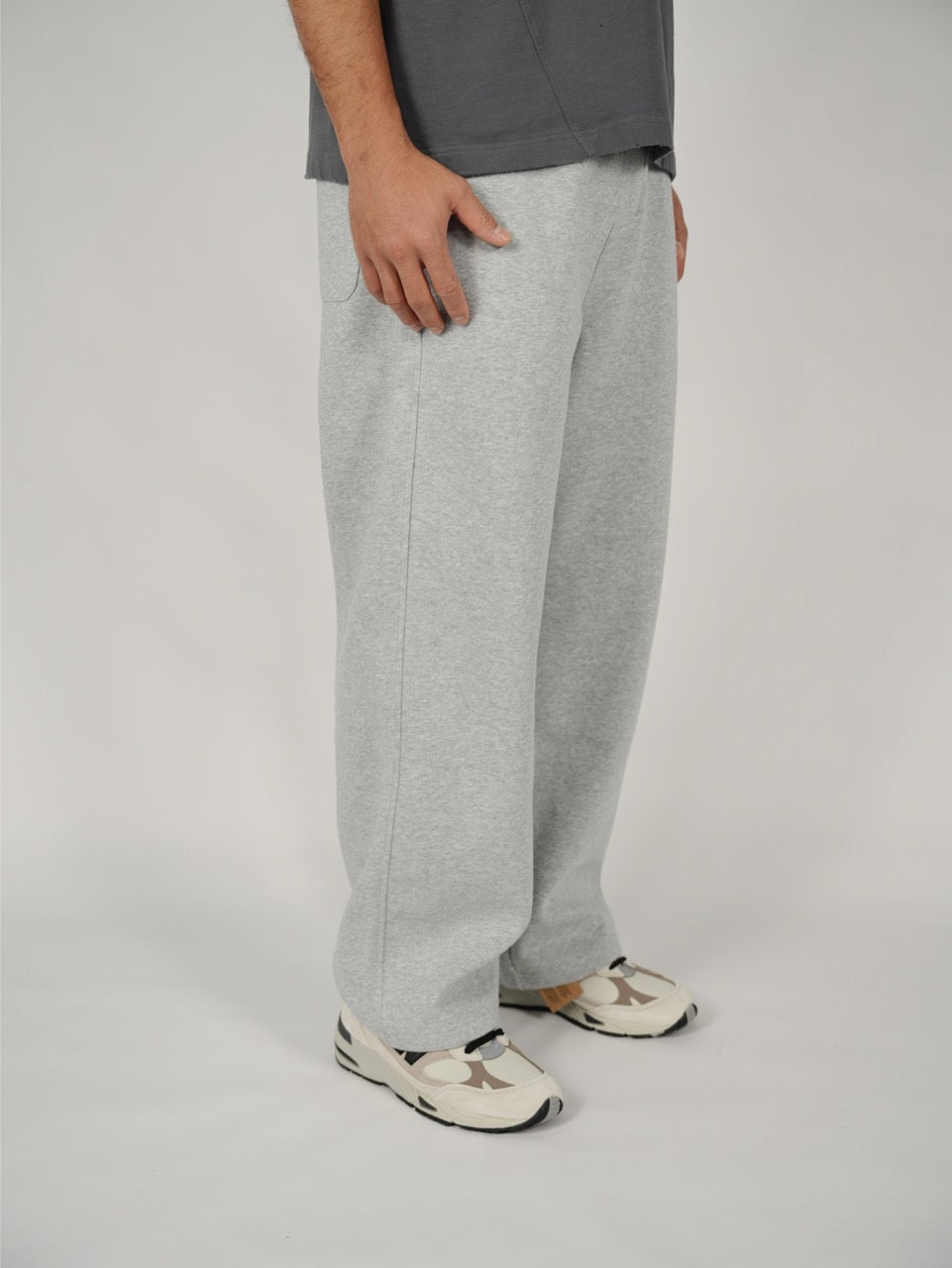 Scuba knit sweatpants Grey