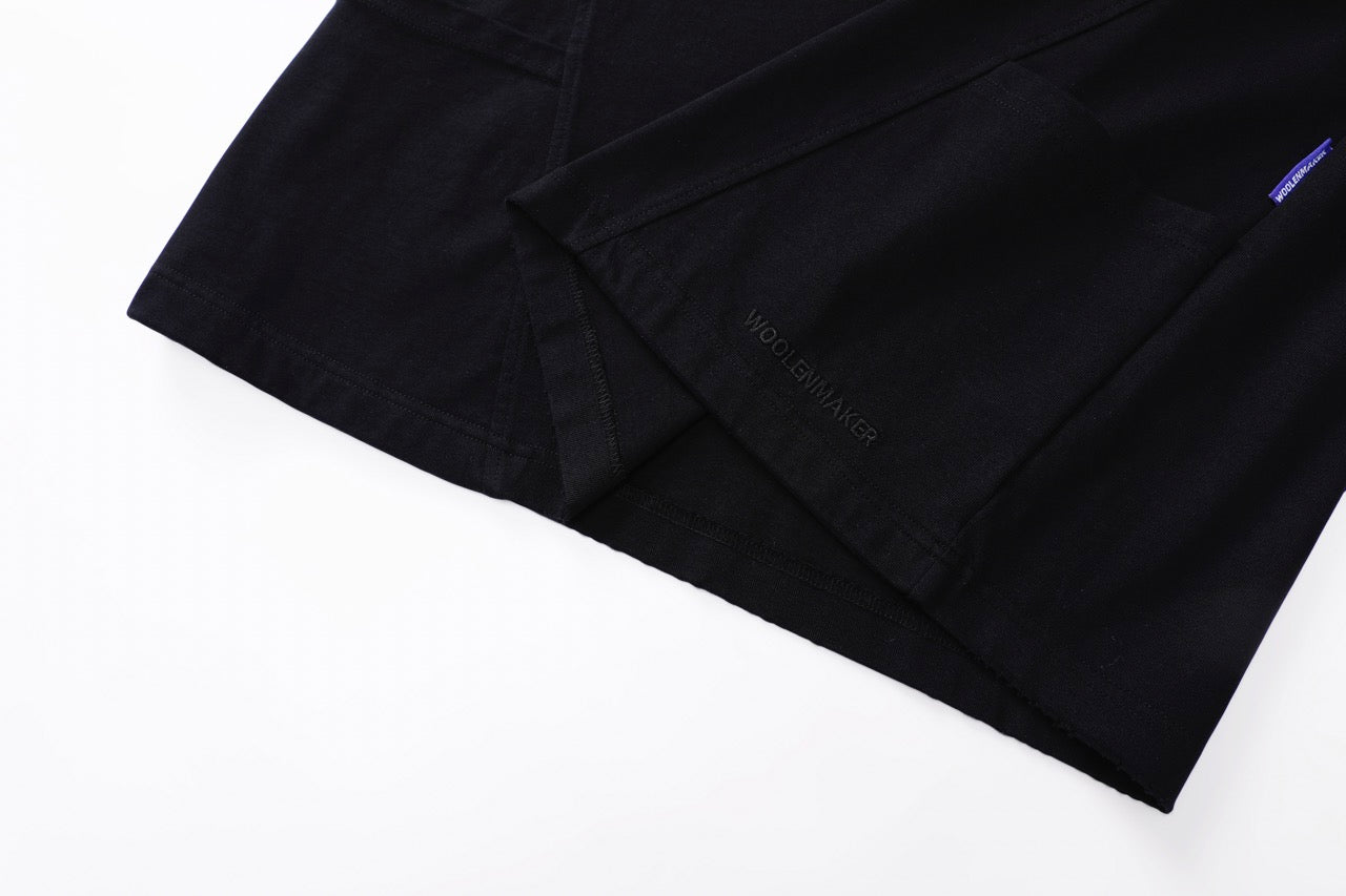 Two-Pack Cropped Tee Black