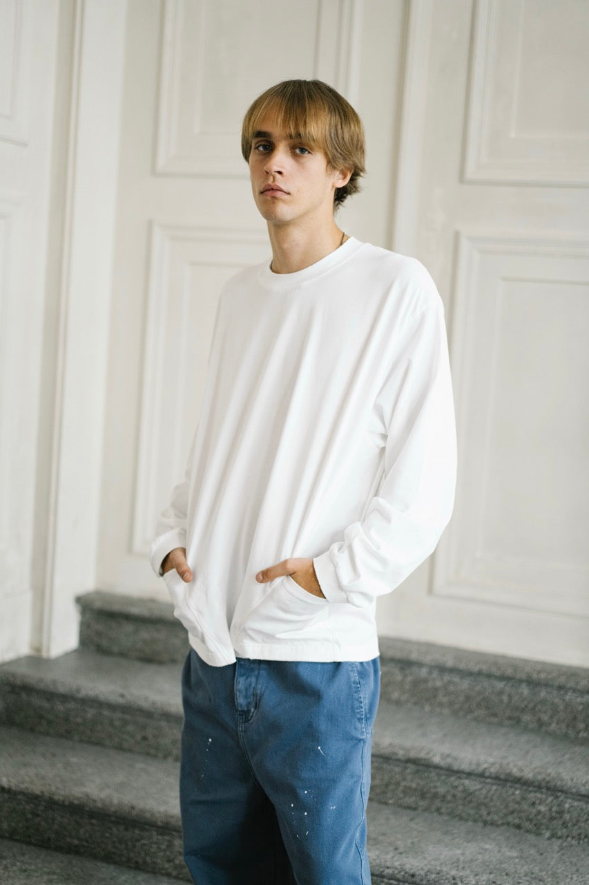 Cotton Sweatshirt White