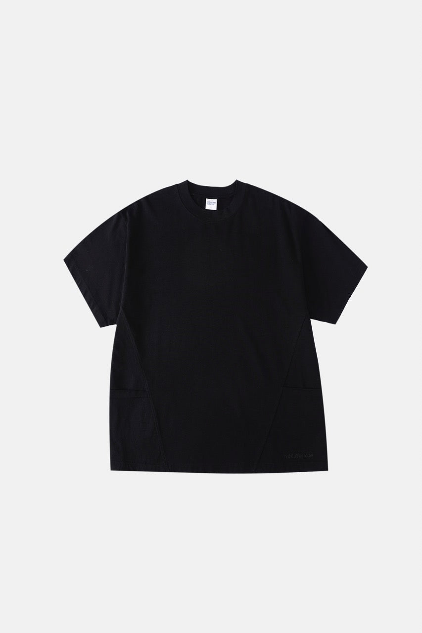 Two-Pack Cropped Tee Black