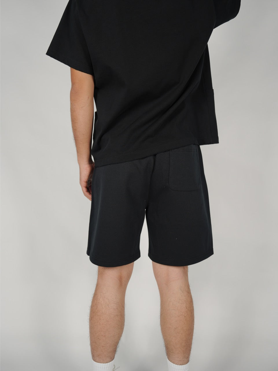 Scuba Knit Shorts Black