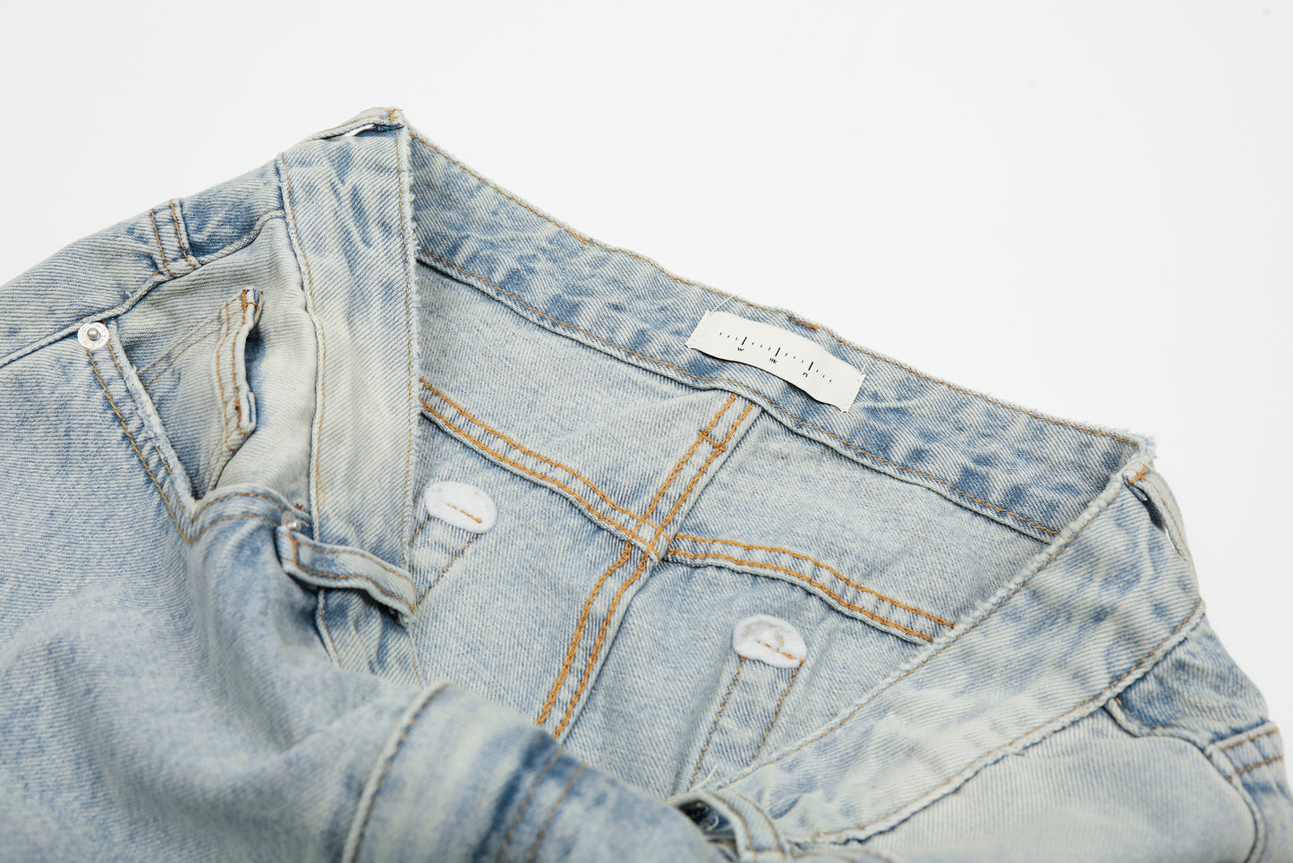Basic Blue Loose-Fit Jeans WM236
