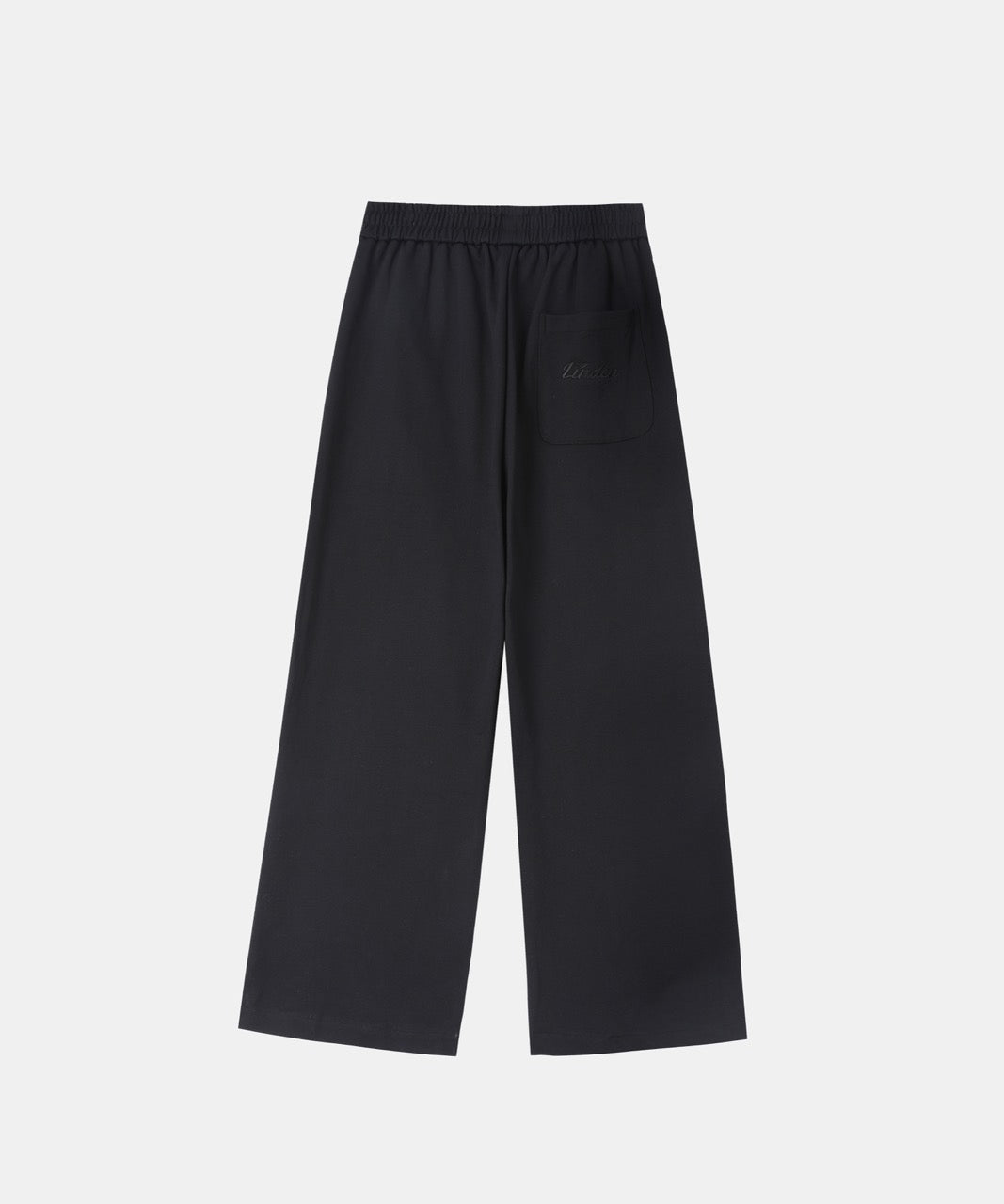 LINDEN Straight Sweatpants Black
