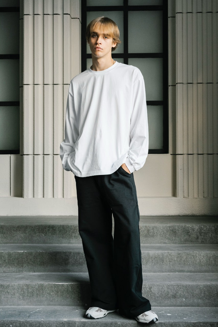 LINDEN Straight Sweatpants Black