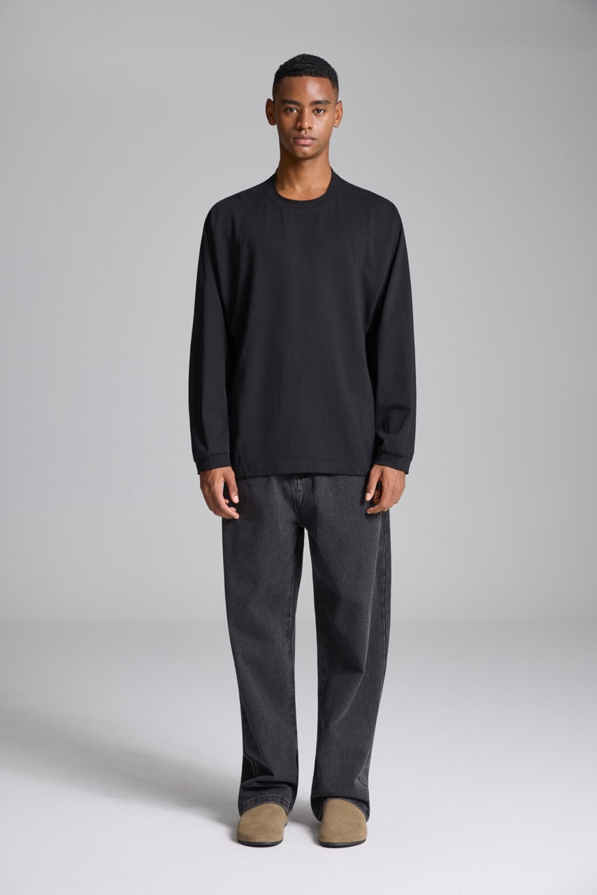 Cotton Sweatshirt Black