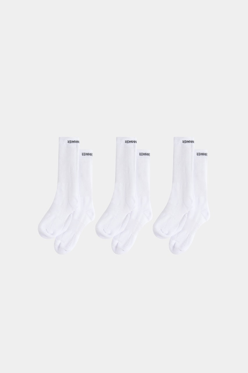 Crew Sock Pack - White
