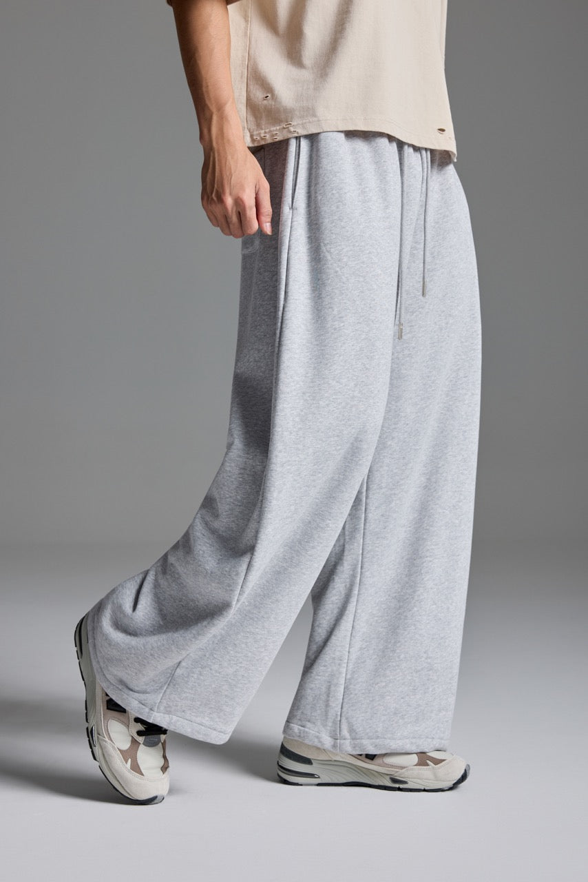Double-Waist sweatpants Grey